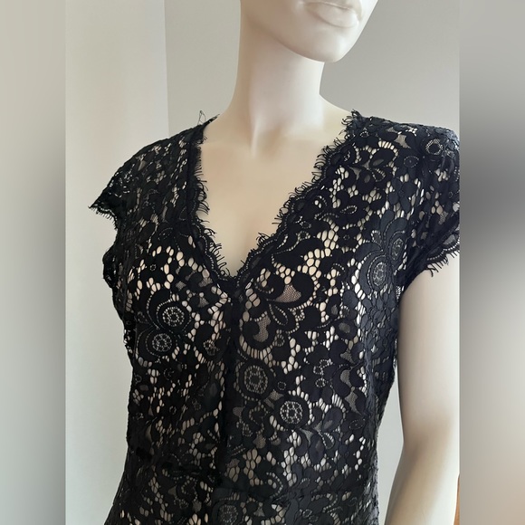 H&M Black Lace Mini Dress - Picture 3 of 4